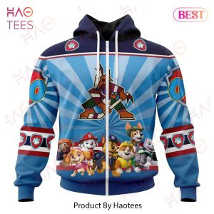NHL Arizona Coyotes Special Paw Patrol Kits Hoodie