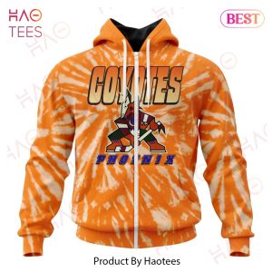NHL Arizona Coyotes Special Retro Vintage Tie – Dye Hoodie