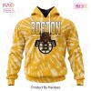 NHL Boston Bruins Special Retro Vintage Tie – Dye Hoodie