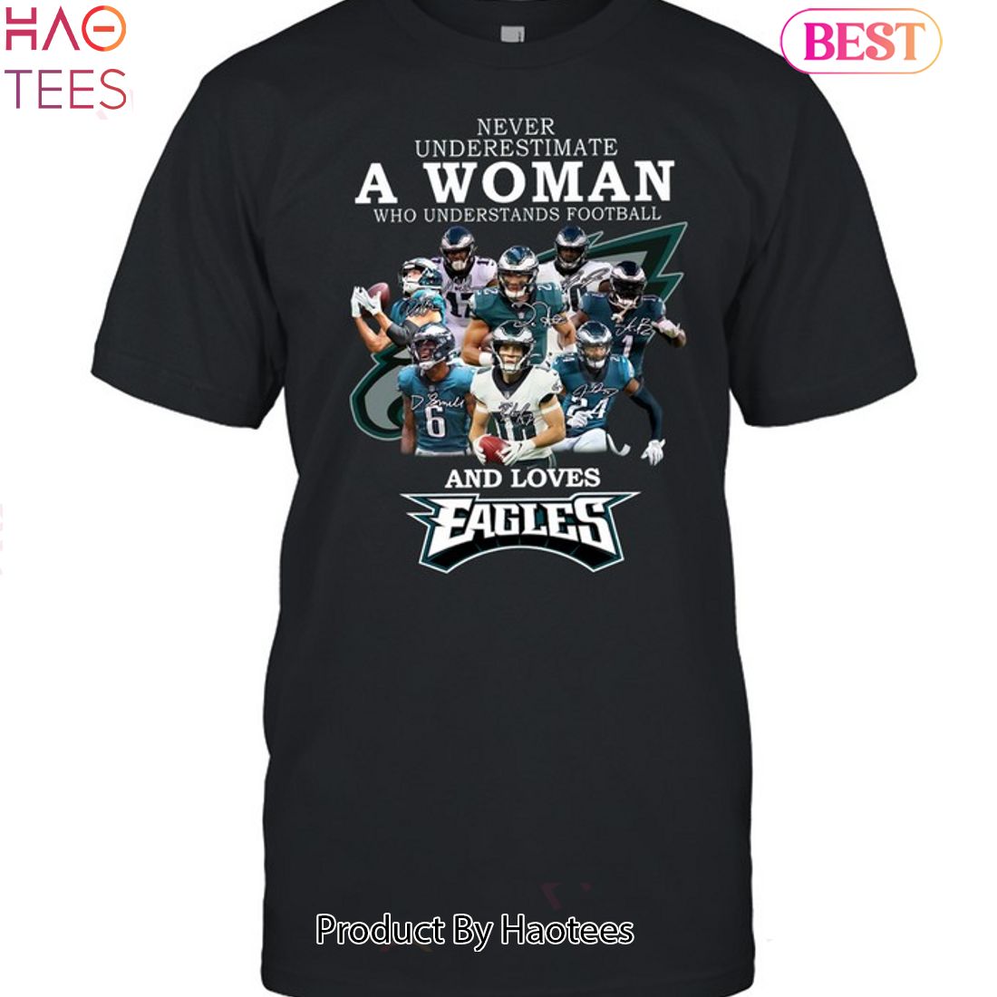 Philadelphia Eagles A Woman Love Football Unisex T-Shirt