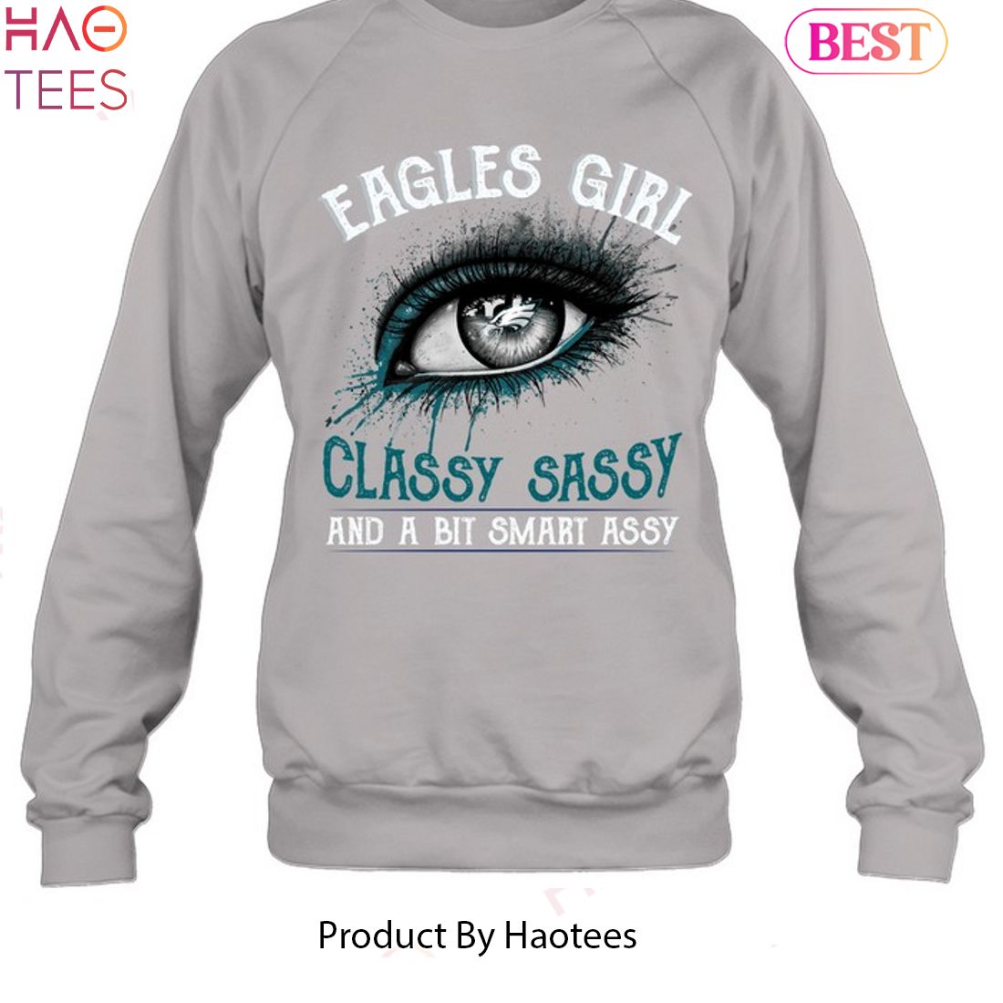 Philadelphia Eagles Football Logo Team Shirt Ladies Tee