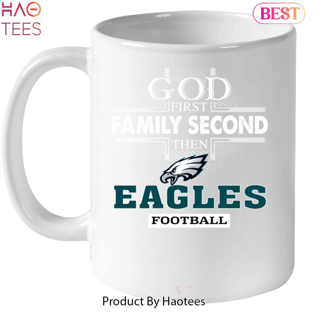 Philadelphia Eagles God 1st Family Second Then Eagles Football Unisex T-Shirt Philadelphia Eagles God 1st Family Second Then Eagles Football Unisex T-Shirt