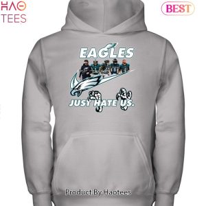 NFL Philadelphia Eagles Just Hate Us Unisex Shirt - Peanutstee