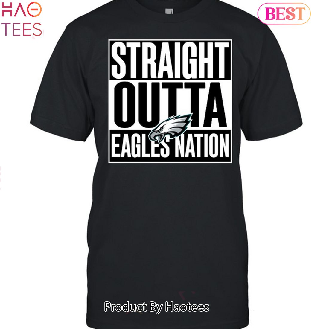 Philadelphia Eagles Straight Outta Eagles Nation Unisex T-Shirt