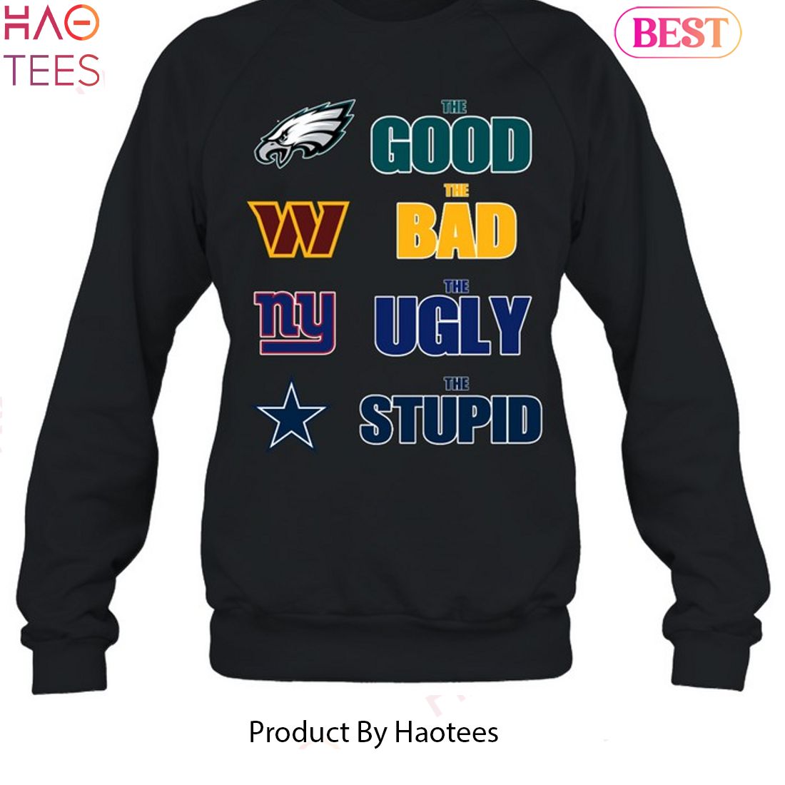 Best philadelphia eagles the good the bad the ugly and the stupid shirt -  Limotees