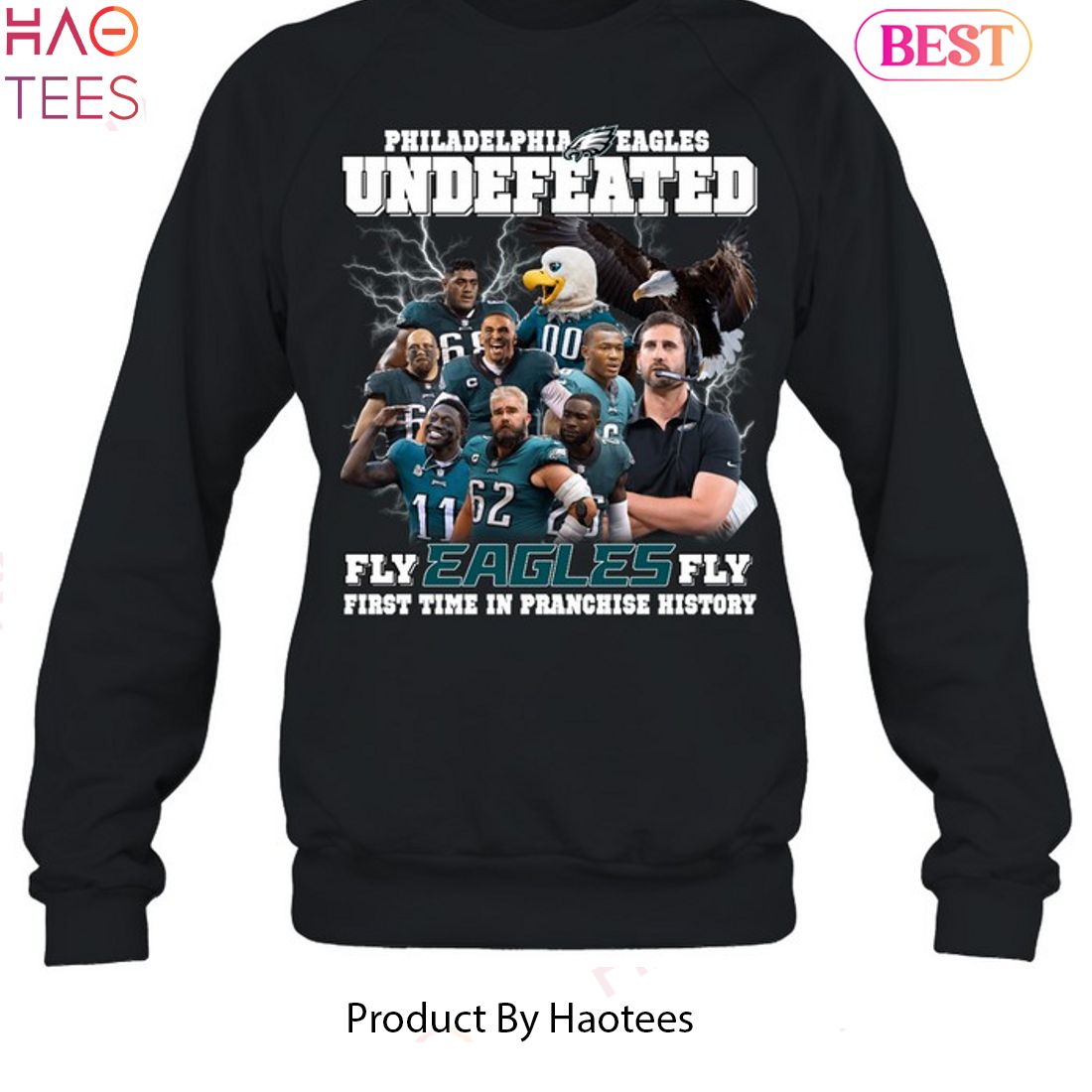 Philadelphia Eagles Undefeated Fly Eagles Fly Shirt, hoodie