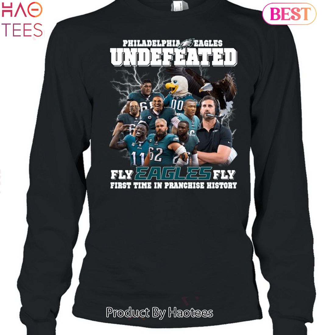 Philadelphia Eagles Undefeated Fly Eagles Fly Unisex T-Shirt