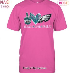 Pleace Love Philadelphia Eagles Unisex T-Shirt
