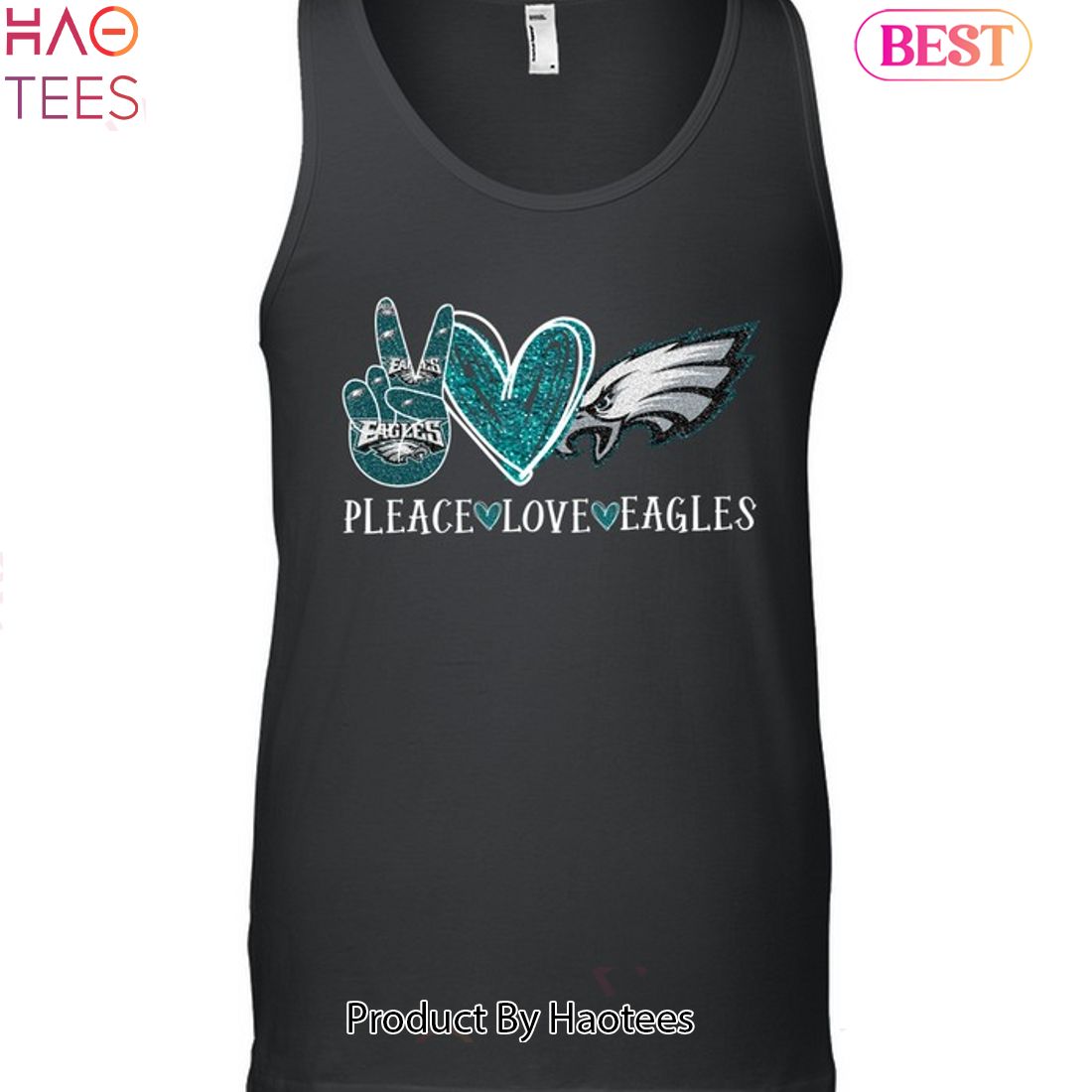 Pleace Love Philadelphia Eagles Unisex T-Shirt Pleace Love Philadelphia Eagles Unisex T-Shirt