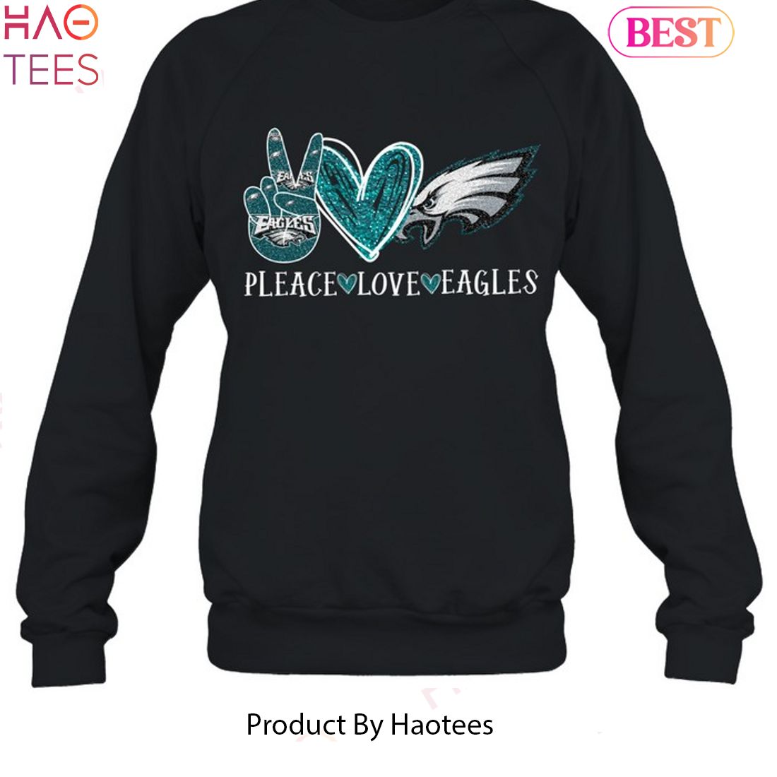 Pleace Love Philadelphia Eagles Unisex T-Shirt Pleace Love Philadelphia Eagles Unisex T-Shirt