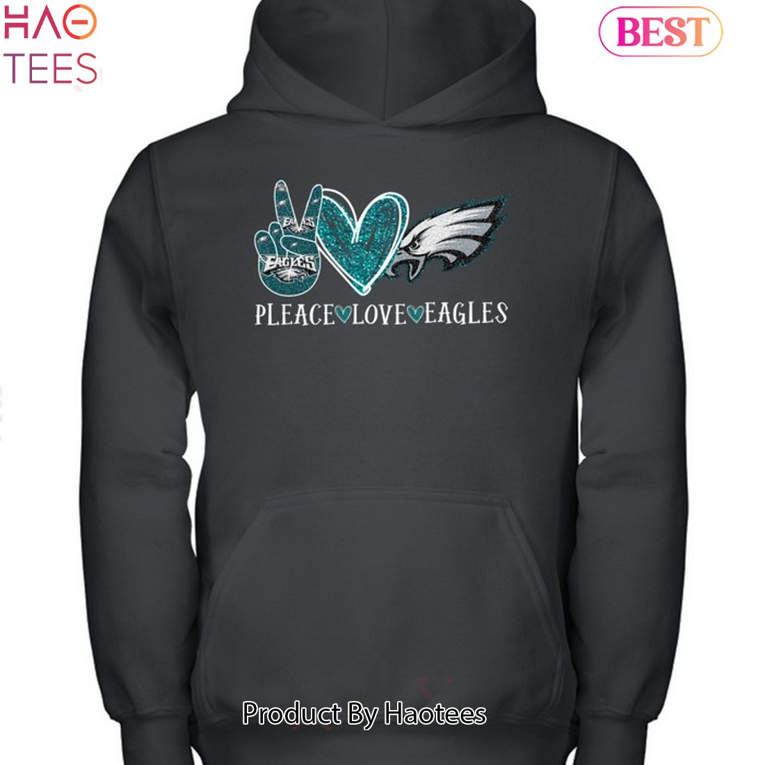 Pleace Love Philadelphia Eagles Unisex T-Shirt Pleace Love Philadelphia Eagles Unisex T-Shirt