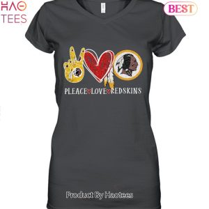 Pleace Love Redskins Washington Redskins Unisex T-Shirt