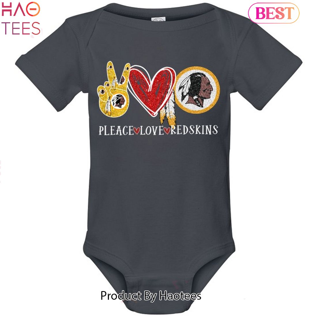 Pleace Love Redskins Washington Redskins Unisex T-Shirt Pleace Love Redskins Washington Redskins Unisex T-Shirt
