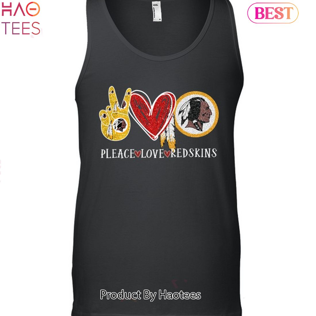 Pleace Love Redskins Washington Redskins Unisex T-Shirt Pleace Love Redskins Washington Redskins Unisex T-Shirt
