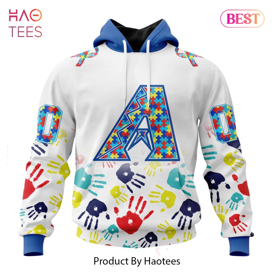 PREMIUM MLB Arizona Diamondbacks Special Autism Awareness Design Hoodie