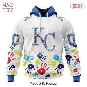 PREMIUM MLB Kansas City Royals Special Autism Awareness Design Hoodie