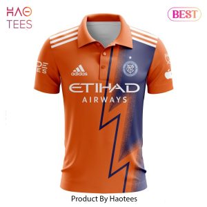 PREMIUM MLS New York City FC 2023 Away The Volt Custom Polo