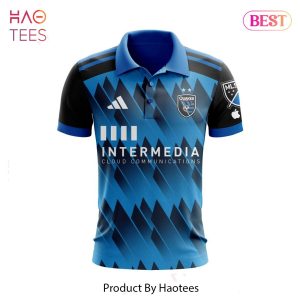 PREMIUM MLS San Jose Earthquakes 2023 Home Active Fault Custom Polo
