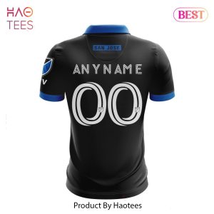 PREMIUM MLS San Jose Earthquakes 2023 Home Active Fault Custom Polo