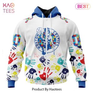PREMIUM NBA Boston Celtics Special Autism Awareness Design ST2303 Hoodie