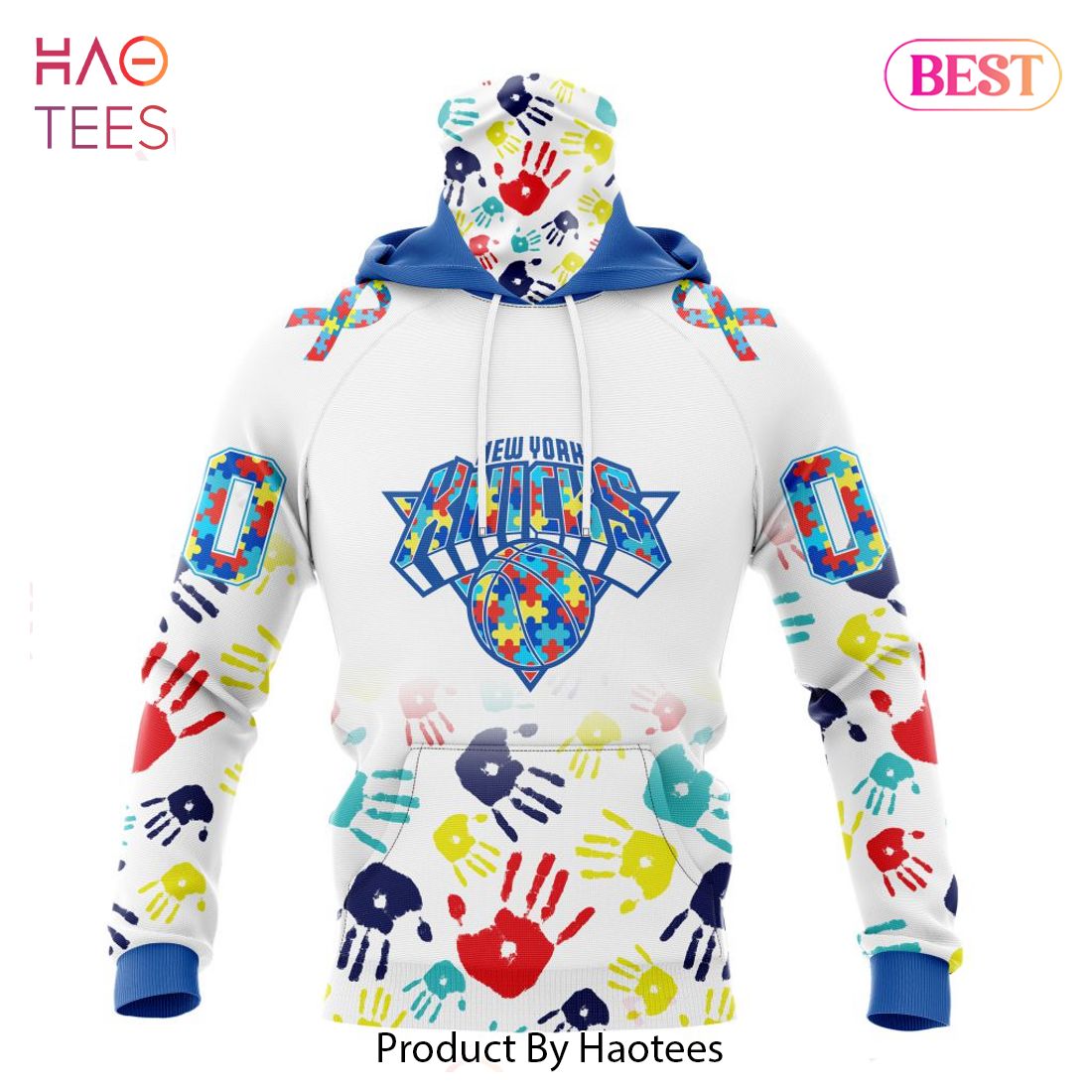 PREMIUM NBA New York Knicks Special Autism Awareness Design ST2303 Hoodie PREMIUM NBA New York Knicks Special Autism Awareness Design ST2303 Hoodie