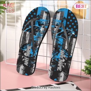 PREMIUM NFL Carolina Panthers Special Flip Flops For Independence Day Hoodie