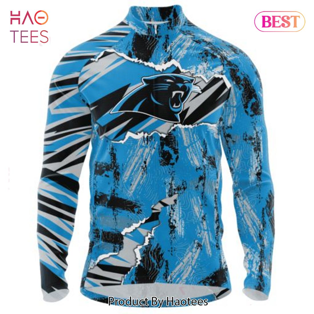 PREMIUM NFL Carolina Panthers Special Mix Stripes Design Cycling Jersey Hoodie PREMIUM NFL Carolina Panthers Special Mix Stripes Design Cycling Jersey Hoodie