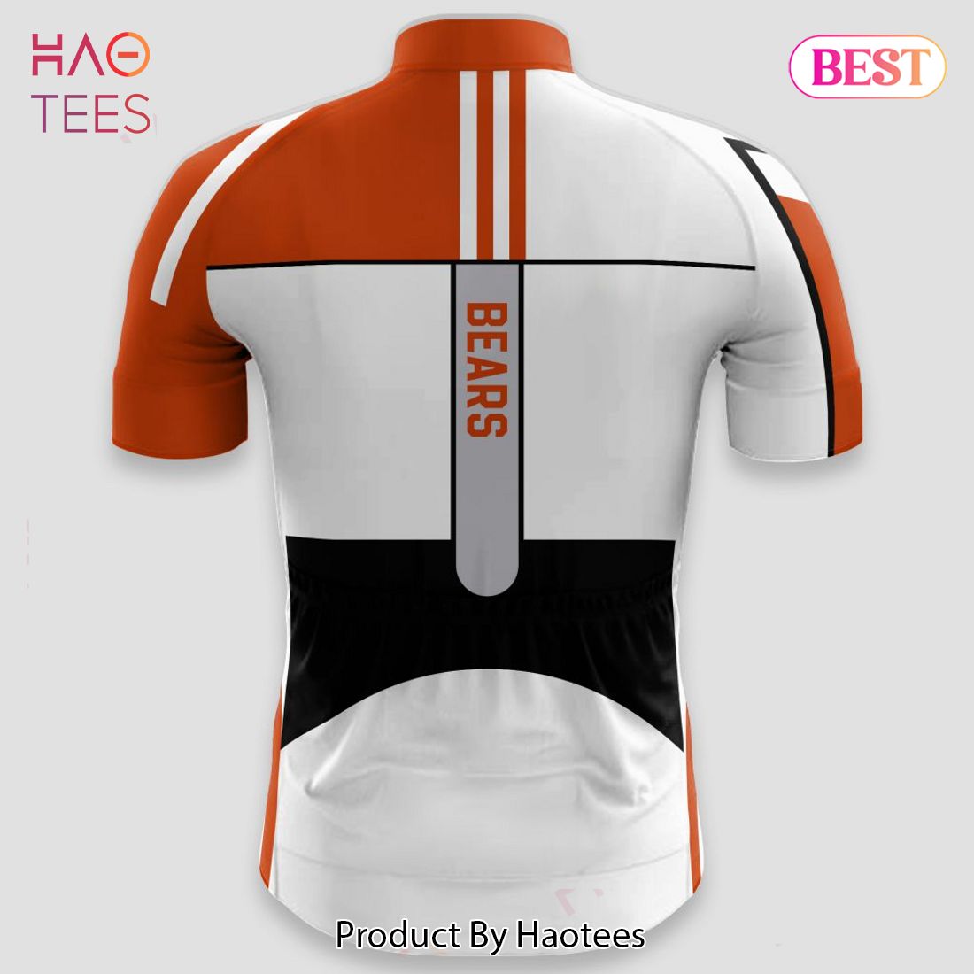 PREMIUM NFL Chicago Bears Cycling Jersey Hoodie PREMIUM NFL Chicago Bears Cycling Jersey Hoodie