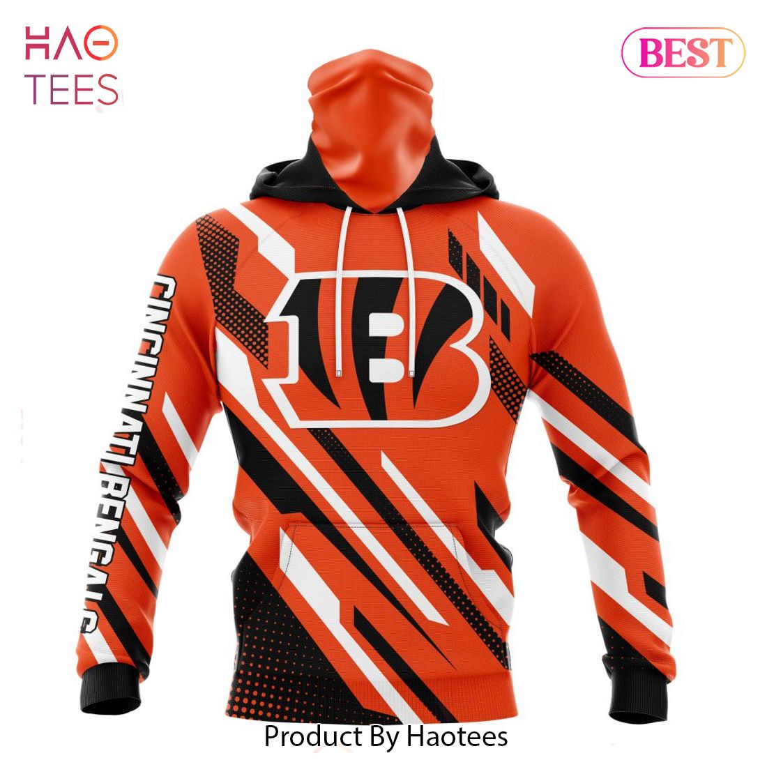 PREMIUM NFL Cincinnati Bengals Special MotoCross Concept Hoodie PREMIUM NFL Cincinnati Bengals Special MotoCross Concept Hoodie