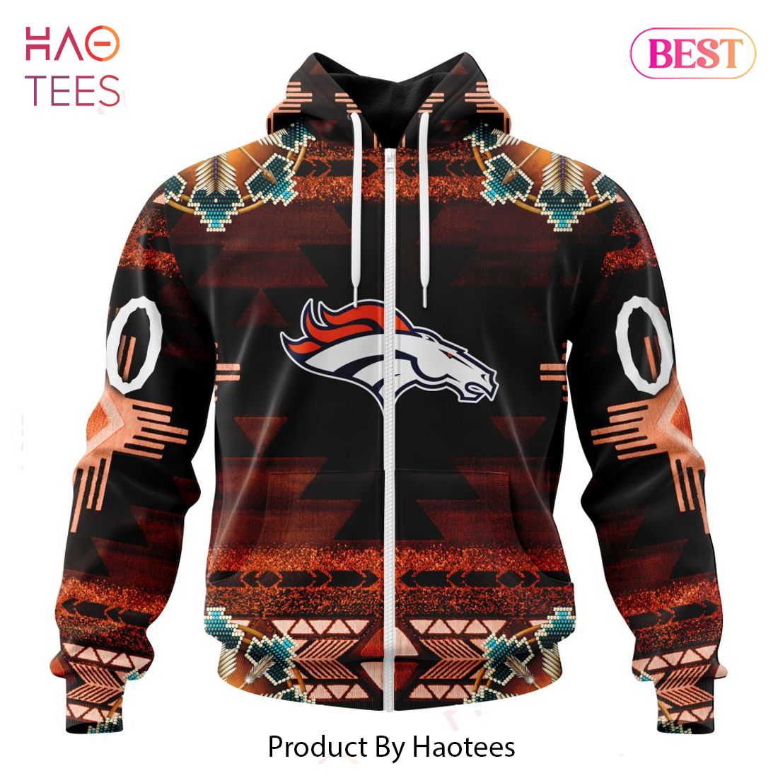 PREMIUM NFL Denver Broncos Special Native Costume Design Hoodie