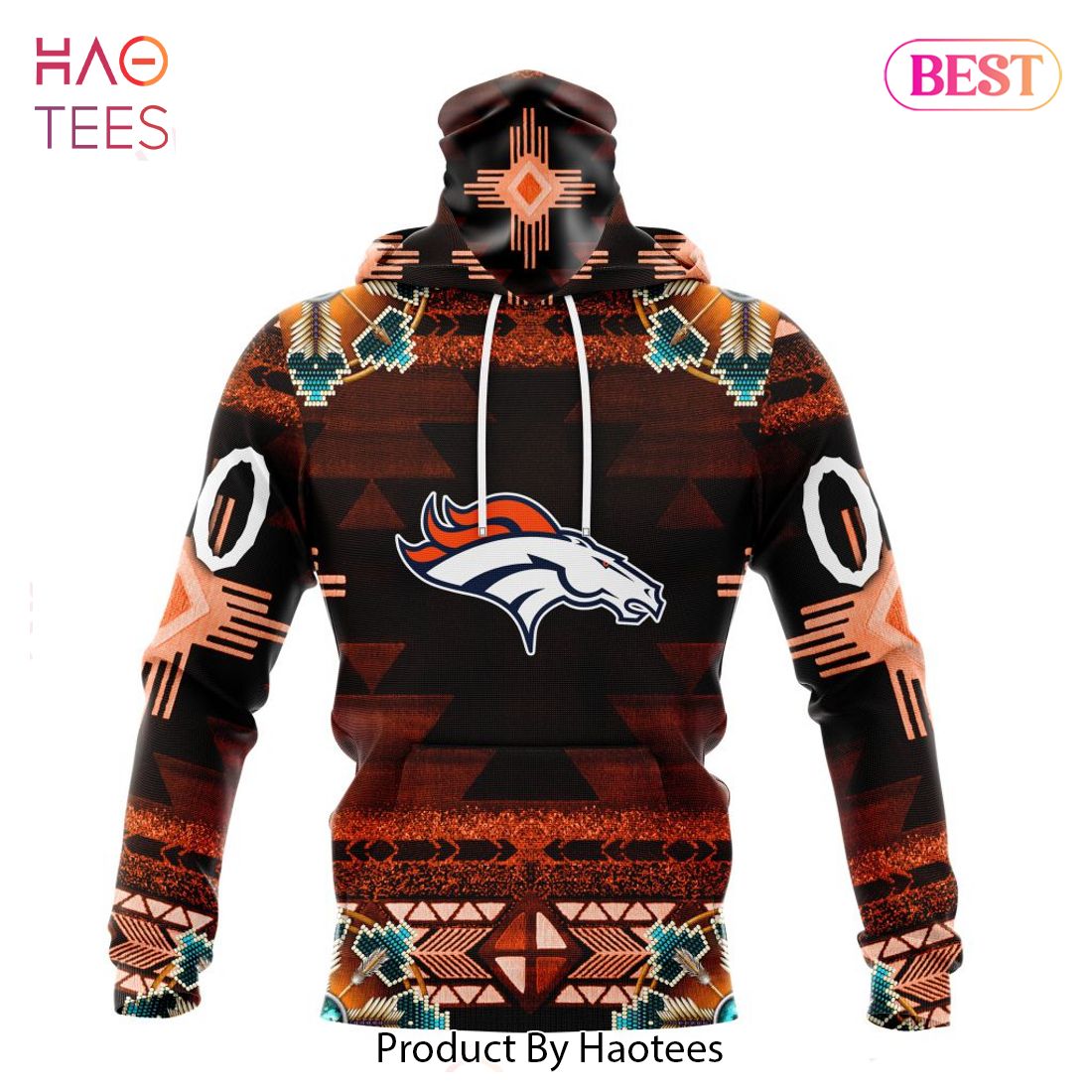 Denver Broncos Nation T-Shirt Native American Style Design: Shopify Campaign