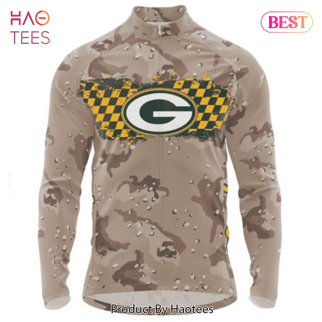 Green Bay Packers Camo CUSTOMIZE NAME AND NUMBER HOT SALE 3D