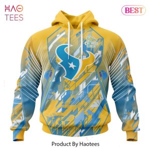 PREMIUM NFL Houston Texans _ Specialized Design Fearless Against Childhood Cancers Hoodie