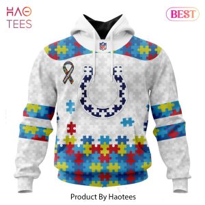 PREMIUM NFL Indianapolis Colts Special Autism Awareness Design Hoodie