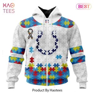 PREMIUM NFL Indianapolis Colts Special Autism Awareness Design Hoodie