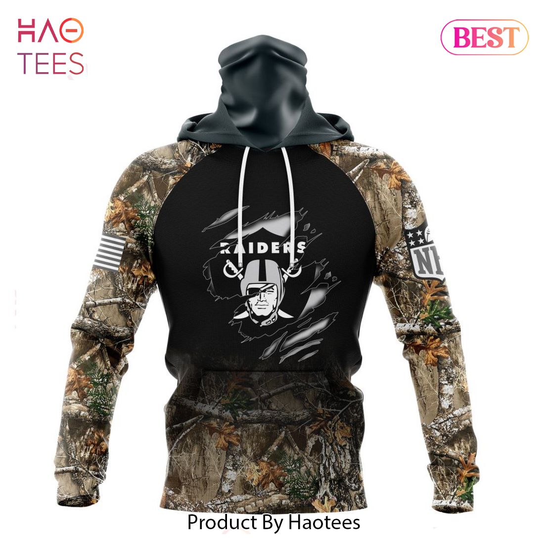 PREMIUM NFL Las Vegas Raiders Special Camo Hunting Design Hoodie PREMIUM NFL Las Vegas Raiders Special Camo Hunting Design Hoodie