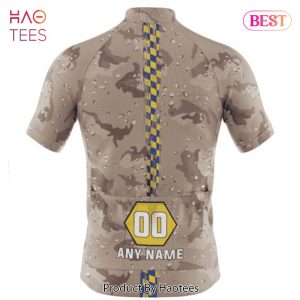 PREMIUM NFL Los Angeles Rams Special Desert Camo Design Cycling Jersey Hoodie
