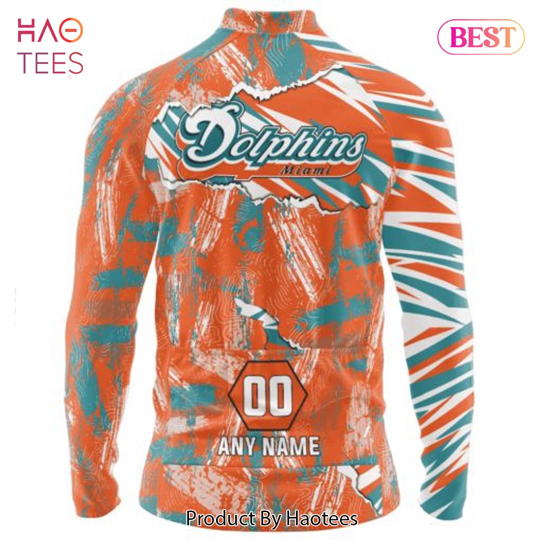 PREMIUM NFL Miami Dolphins Special Mix Stripes Design Cycling Jersey Hoodie PREMIUM NFL Miami Dolphins Special Mix Stripes Design Cycling Jersey Hoodie