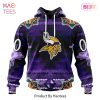 PREMIUM NFL Minnesota Vikings Special Hawaiian Design Button Shirt Hoodie