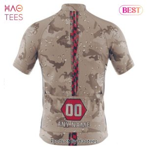 PREMIUM NFL New England Patriots Special Desert Camo Design Cycling Jersey Hoodie