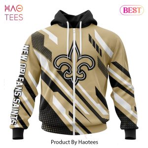 PREMIUM NFL New Orleans Saints Special MotoCross Concept Hoodie