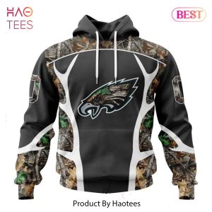 PREMIUM NFL Philadelphia Eagles Special Camo Hunting Design Hoodie