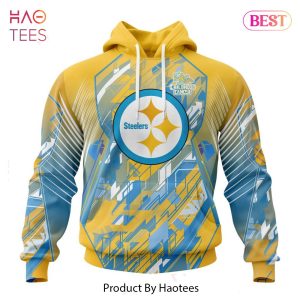 PREMIUM NFL Pittsburgh Steelers _ Specialized Design Fearless Against Childhood Cancers Hoodie