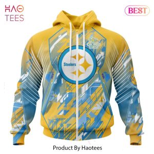 PREMIUM NFL Pittsburgh Steelers _ Specialized Design Fearless Against Childhood Cancers Hoodie