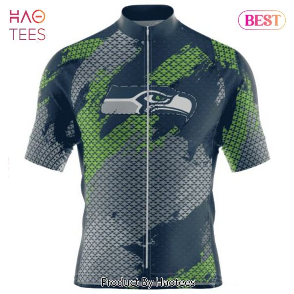 PREMIUM NFL Seattle Seahawks Special Design Cycling Jersey Hoodie