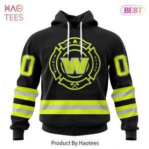 PREMIUM NFL Washington Commanders Special FireFighter Uniform Design Hoodie