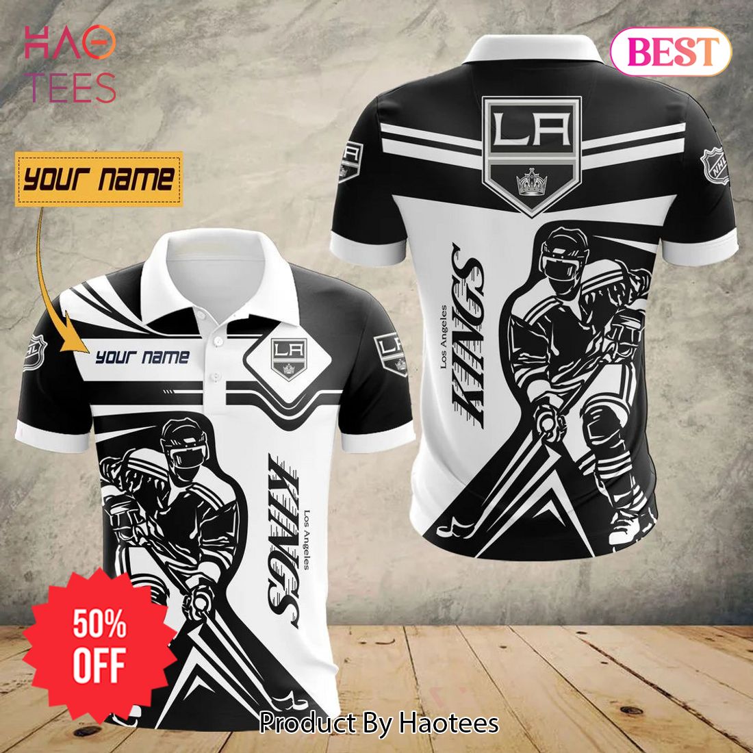 PREMIUM NHL Los Angeles Kings Special Polo Concept PREMIUM NHL Los Angeles Kings Special Polo Concept