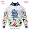 THE BEST NBA Atlanta Hawks Special Autism Awareness Design ST2303 Hoodie