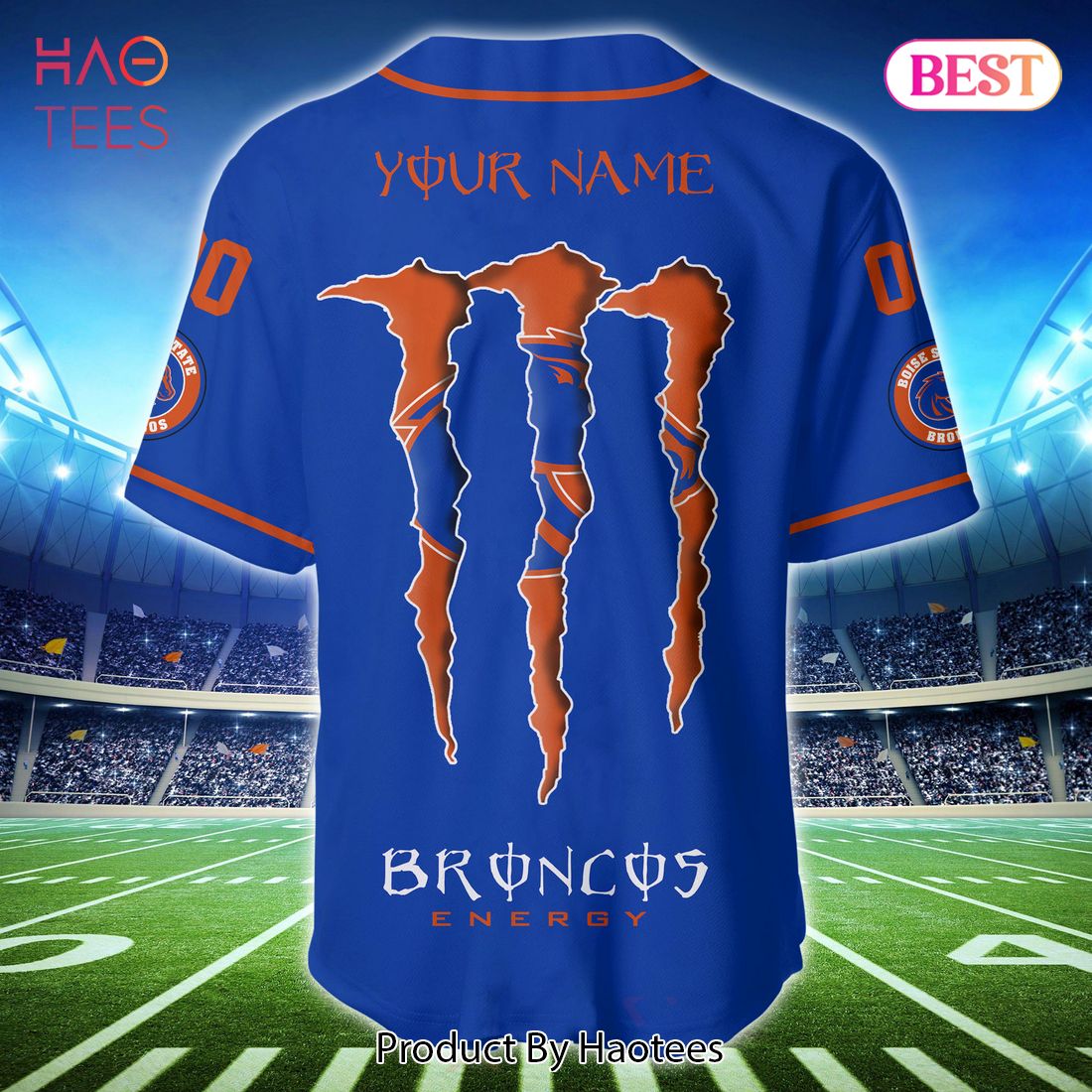 THE BEST NCAA ABoise State Broncos Baseball Jersey THE BEST NCAA ABoise State Broncos Baseball Jersey
