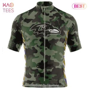 THE BEST NFL Baltimore Ravens Special Camo Design Cycling Jersey Hoodie